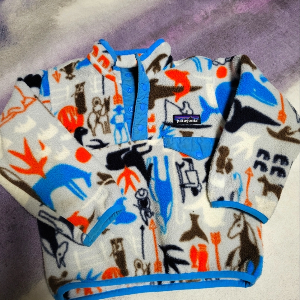 Kids Patagonia synchilla fleece